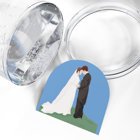 Bella and Edward Wedding Snow Globe