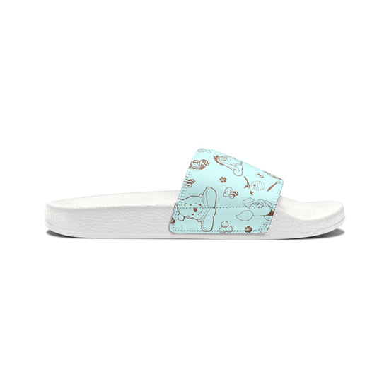 Winnie All-Over Print Youth Slides - Fandom-Made