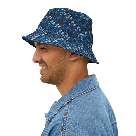 Tardis All-Over Print Bucket Hat - Fandom-Made