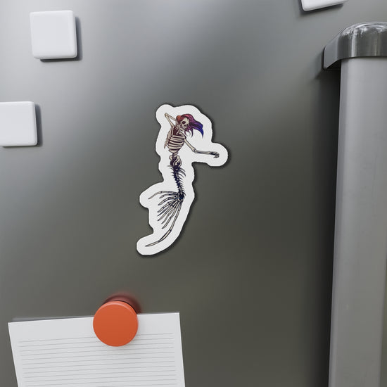 Mermaid Skeleton Die-Cut Magnets - Fandom-Made