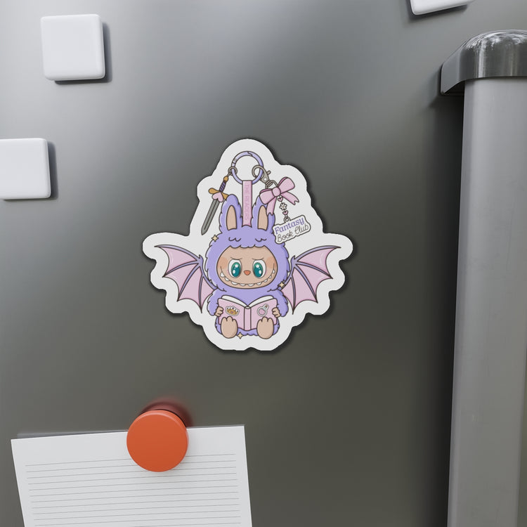 Fantasy Book Club Member Die-Cut Magnet