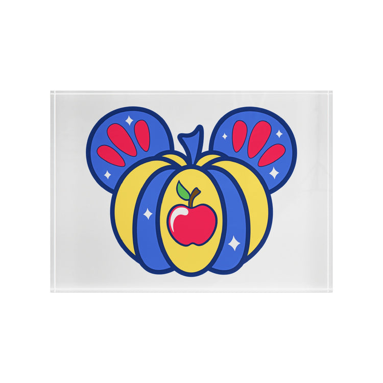 Snow White Pumpkin Photo Block