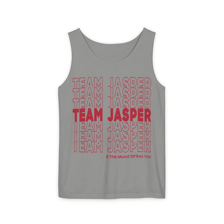 Team Jasper Unisex Garment-Dyed Tank Top