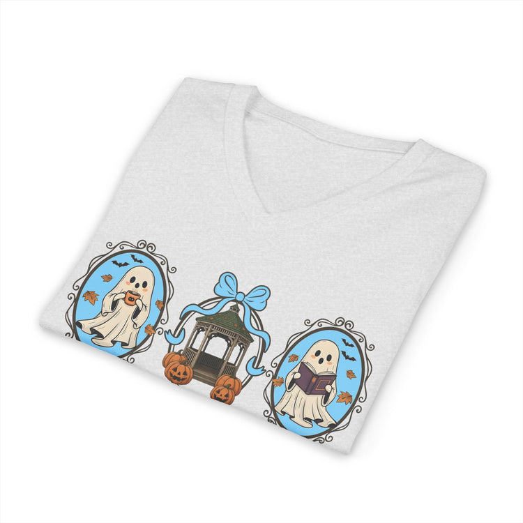 Gilmore Ghouls Unisex V-Neck Tee - Fandom-Made