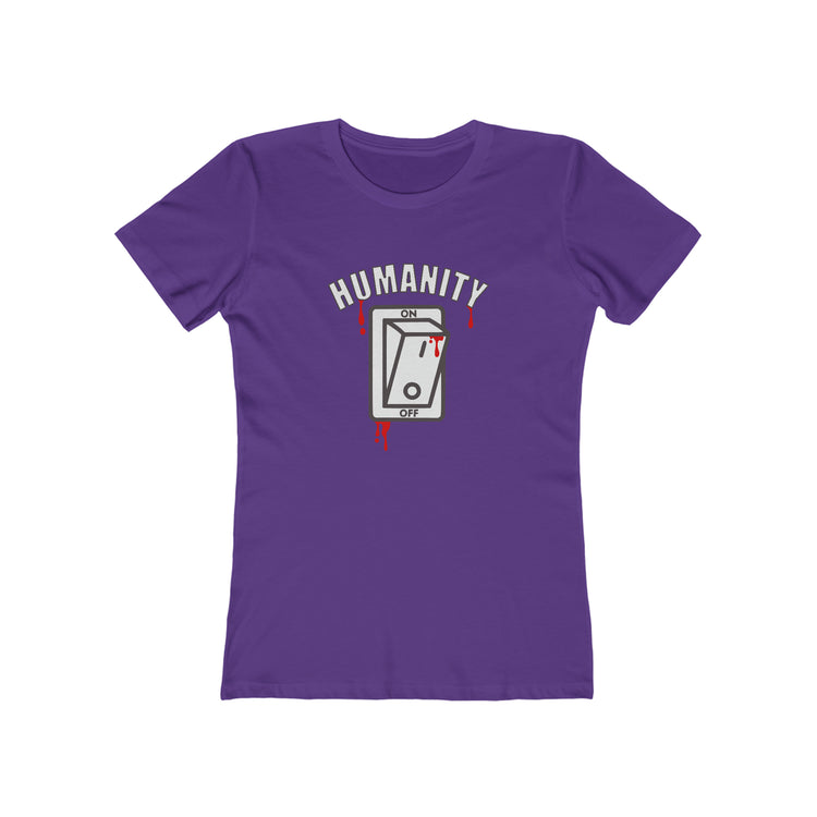 Humanity Switch The Boyfriend Tee for Women - Fandom-Made