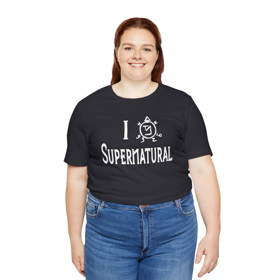 I Love Supernatural Angel Banishing Edition T-Shirt - Fandom-Made