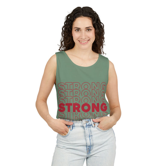 Strong Unisex Garment-Dyed Tank Top - Fandom-Made