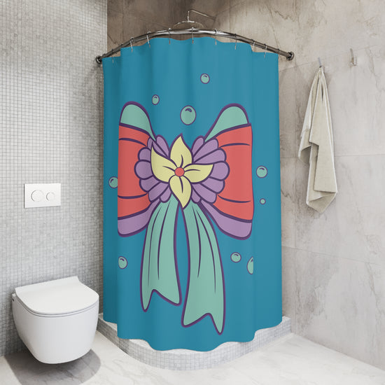 Ariel Bow Shower Curtain - Fandom-Made