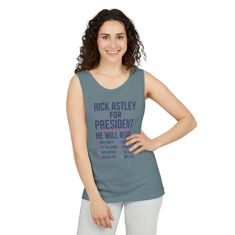 Astley For President Tank Top