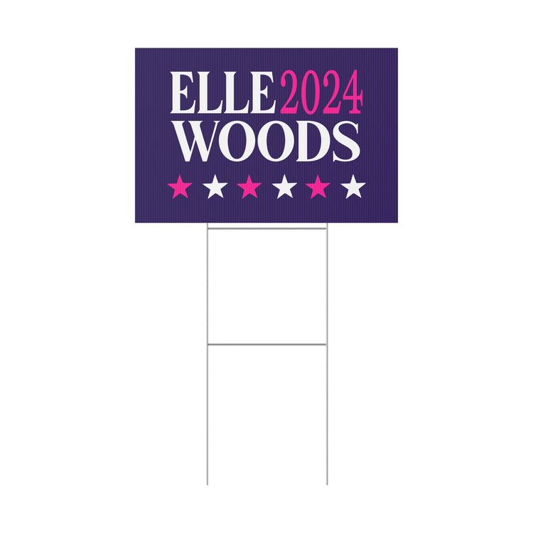 Elle Woods 2024 Yard Signs - Fandom-Made