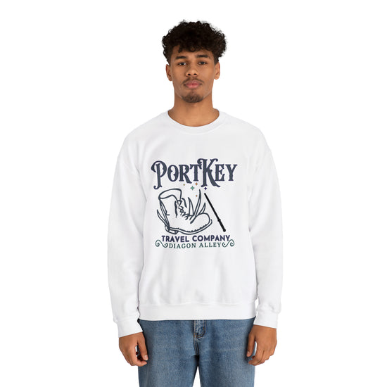 Port Key Travel Sweatshirt - Fandom-Made