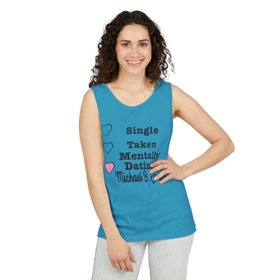 Mentally Dating Michael B. Jordan Unisex Tank Top - Fandom-Made
