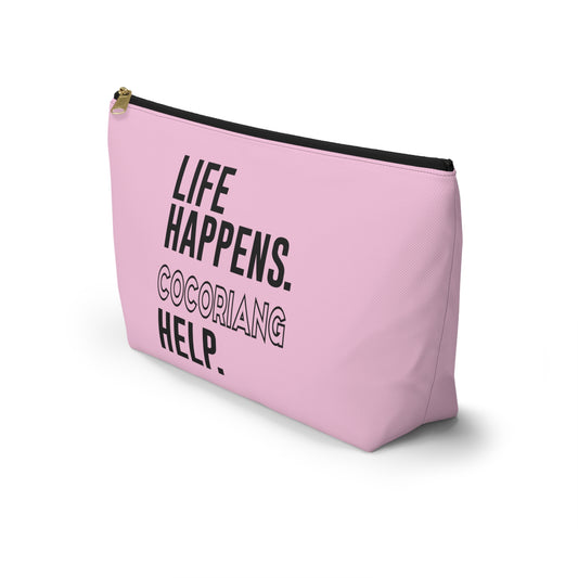 Life Happens Cocoriang Help Accessory Pouch - Fandom-Made