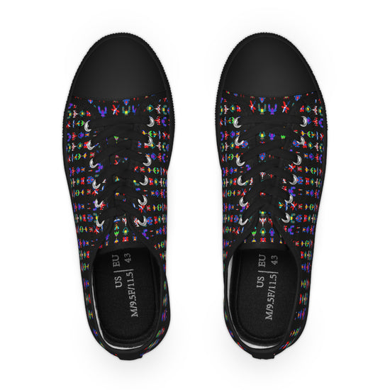 Galaga Men's Low Top Sneakers - Fandom-Made