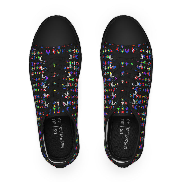 Galaga Men's Low Top Sneakers - Fandom-Made