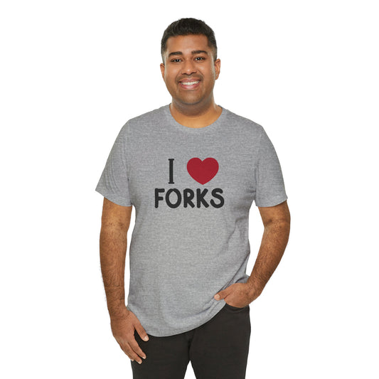 I Love Forks T-Shirt - Fandom-Made