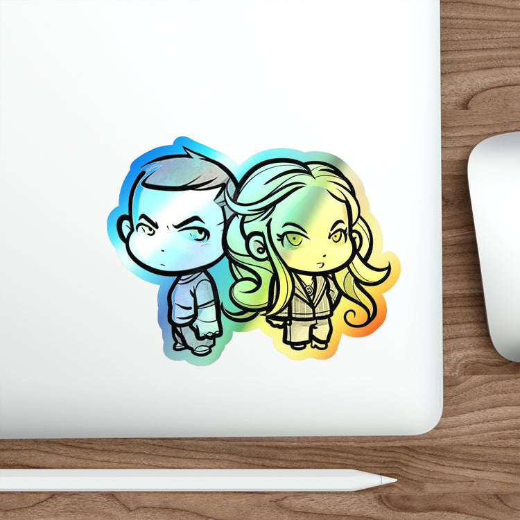 Emm And Rose Holographic Sticker