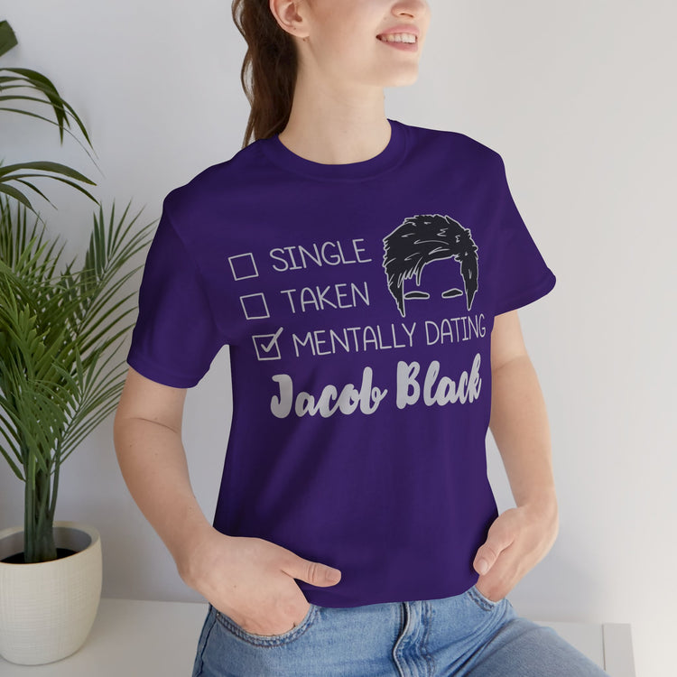 Mentally Dating Jacob Black Unisex T-Shirt - Fandom-Made