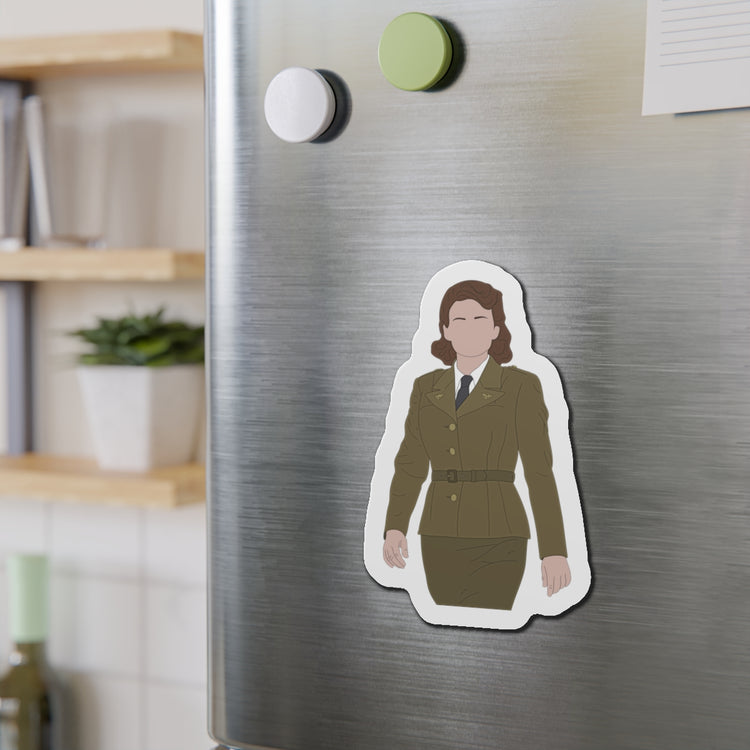 Peggy Carter Die-Cut Magnet