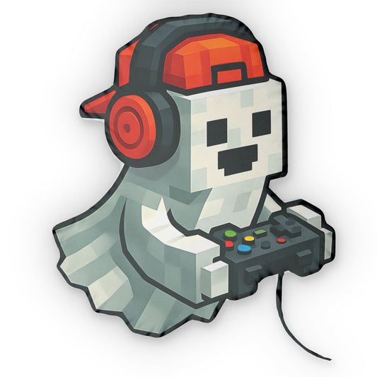 Gaming Ghost-Shaped Pillow