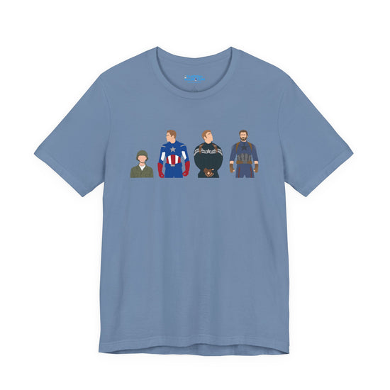 Steve Rogers Captain America Unisex T-Shirt - Fandom-Made