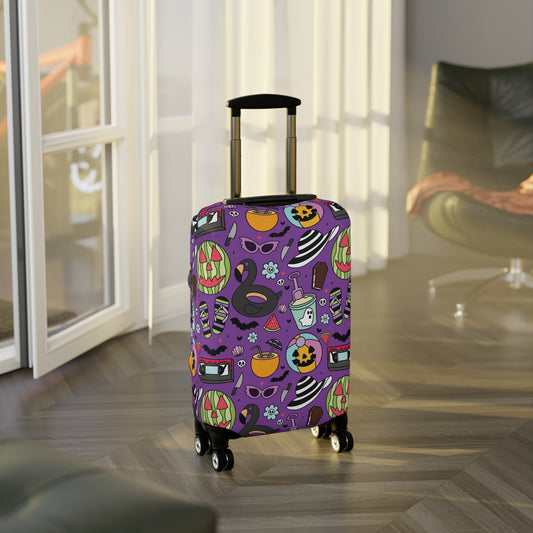 Summerween Vibes Luggage Cover