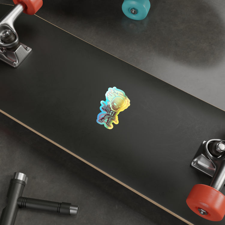 Ghost Rider Holographic Sticker