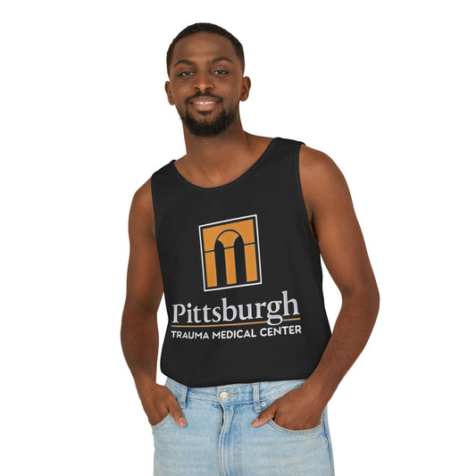 Pitt Trauma Unisex Garment-Dyed Tank Top - Fandom-Made
