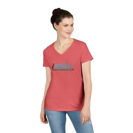 Shooter's Golf Tourney V-Neck T-Shirt - Fandom-Made