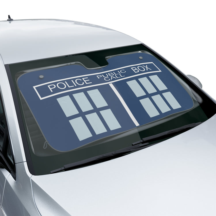 Tardis Car Sun Shades - Fandom-Made