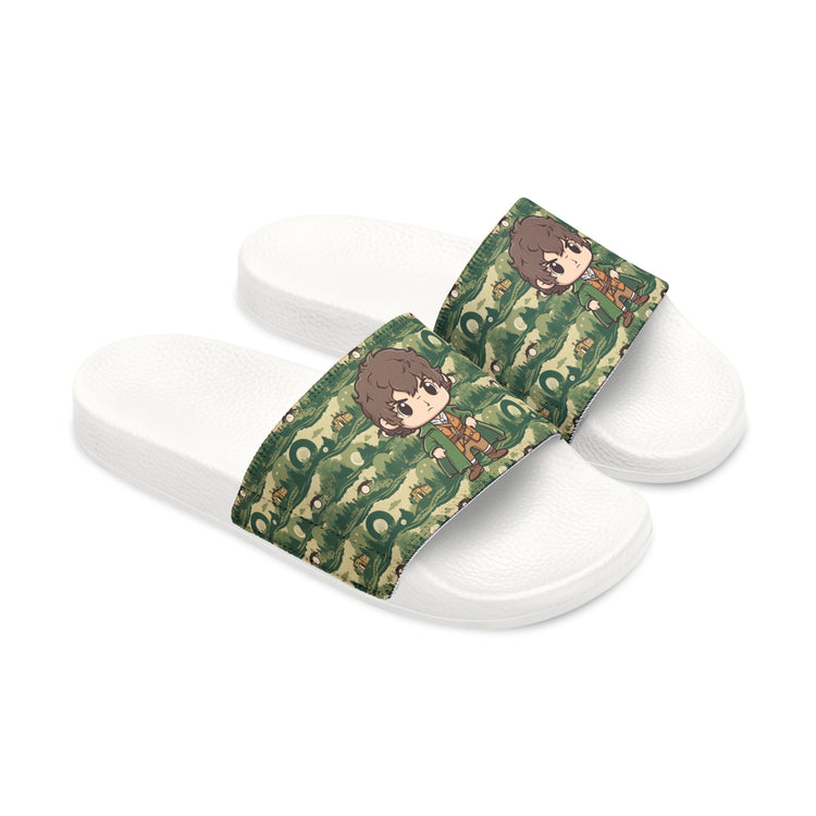 Frodo All-Over Print Youth Slides - Fandom-Made