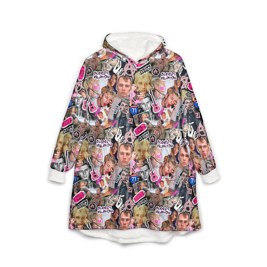 MGK Unisex Hooded Blanket