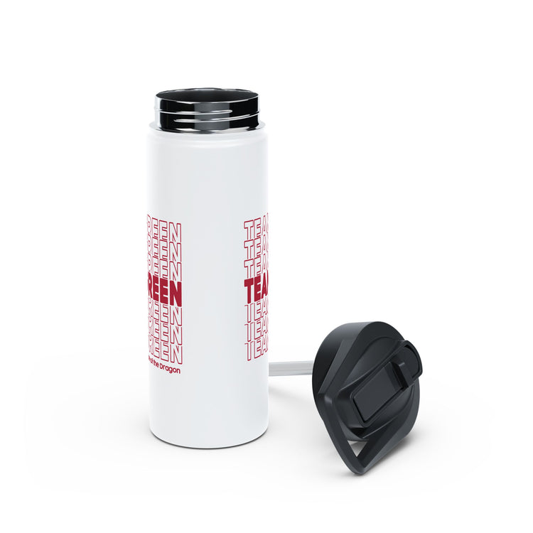 Team Green Water Bottle