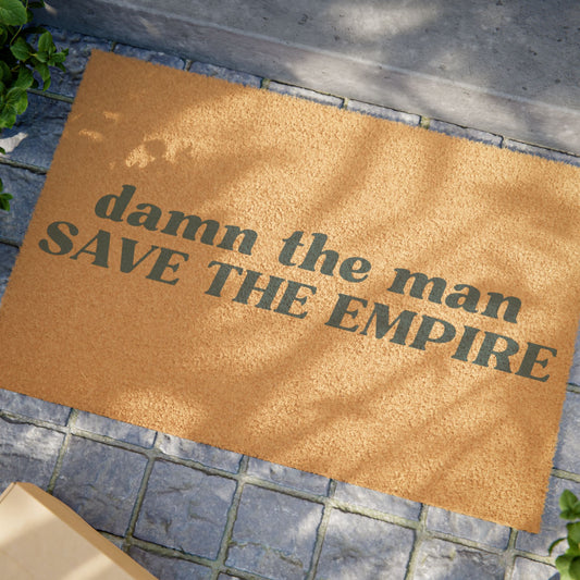 Damn The Man Doormat