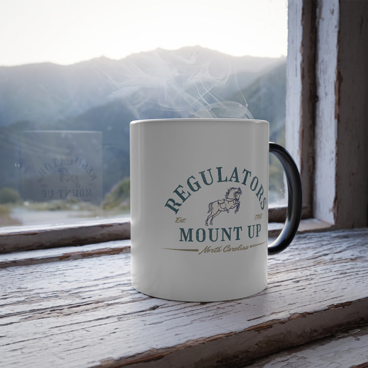 Regulators Mount Up Morphing Mug