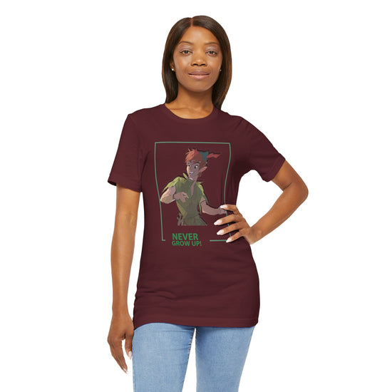 Never Grow Up Unisex T-Shirt - Fandom-Made