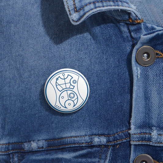 Hello Sweetie in Gallifreyan Pins - Fandom-Made