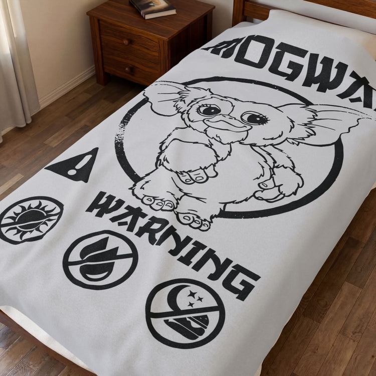 Mogwai Velveteen Plush Blanket