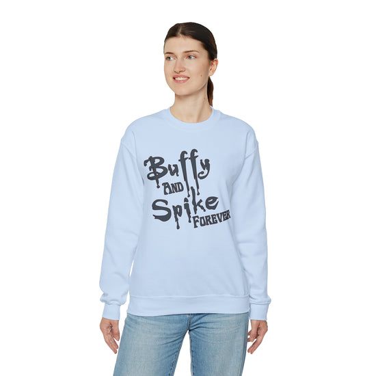 Buffy and Spike Forever Unisex Sweatshirt - Fandom-Made