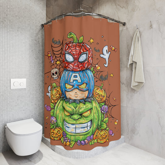Super Halloween Shower Curtain