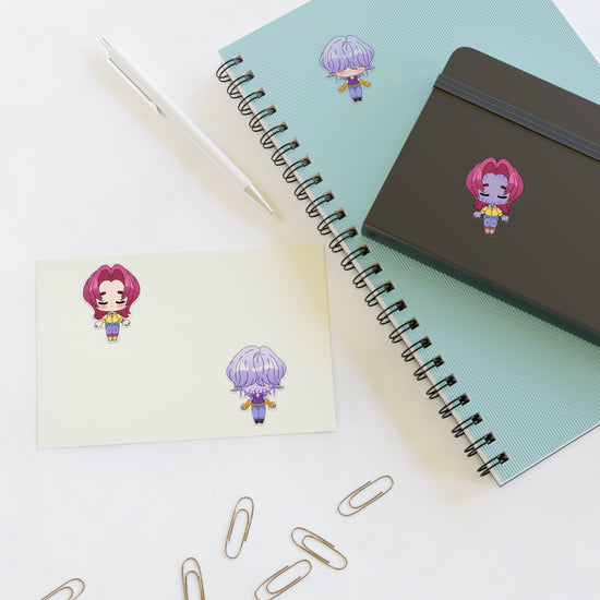 Mystery Saja and Romance Saja Sticker Sheet - Fandom-Made