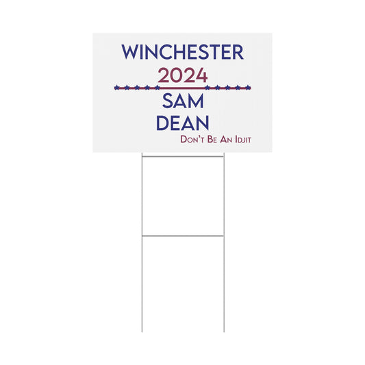 Winchesters 2024 Yard Sign