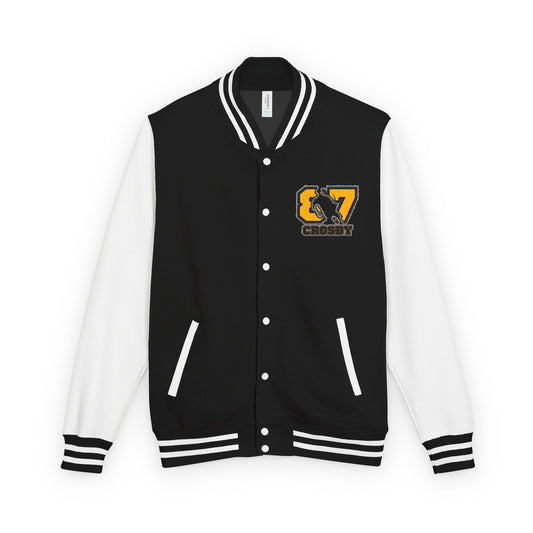 Sidney Crosby Unisex Heavyweight Letterman Jacket - Fandom-Made