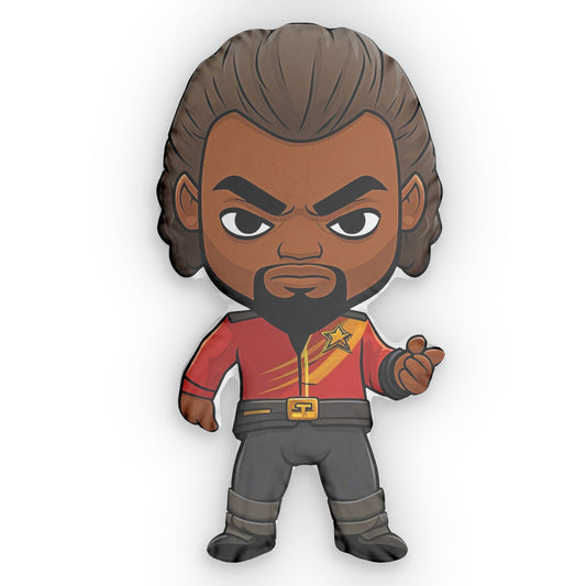 Worf-Shaped Pillow