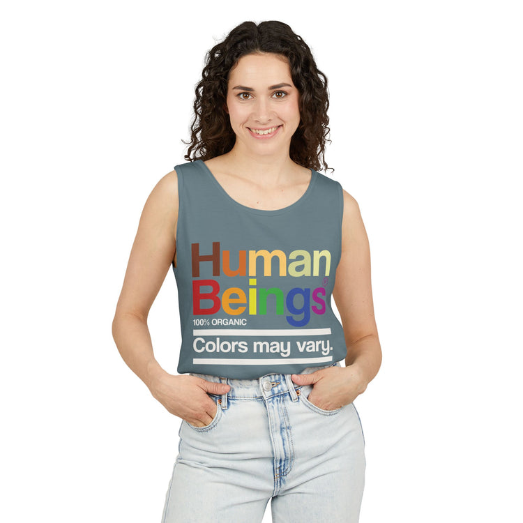 Human Beings Tank Top - Fandom-Made