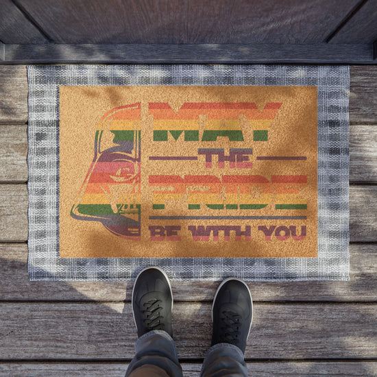Pride Be With You Doormat - Fandom-Made