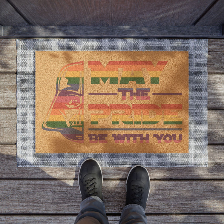 Pride Be With You Doormat - Fandom-Made
