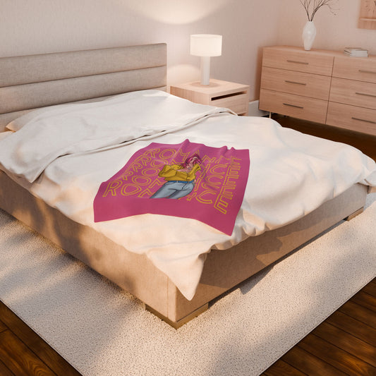 Romance Saja Velveteen Plush Blanket - Fandom-Made