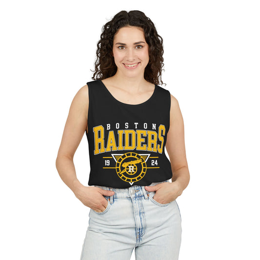 Boston Raiders Unisex Garment-Dyed Tank Top