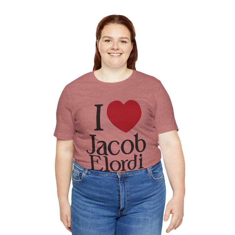I Love Jacob Elordi Unisex T-Shirt - Fandom-Made